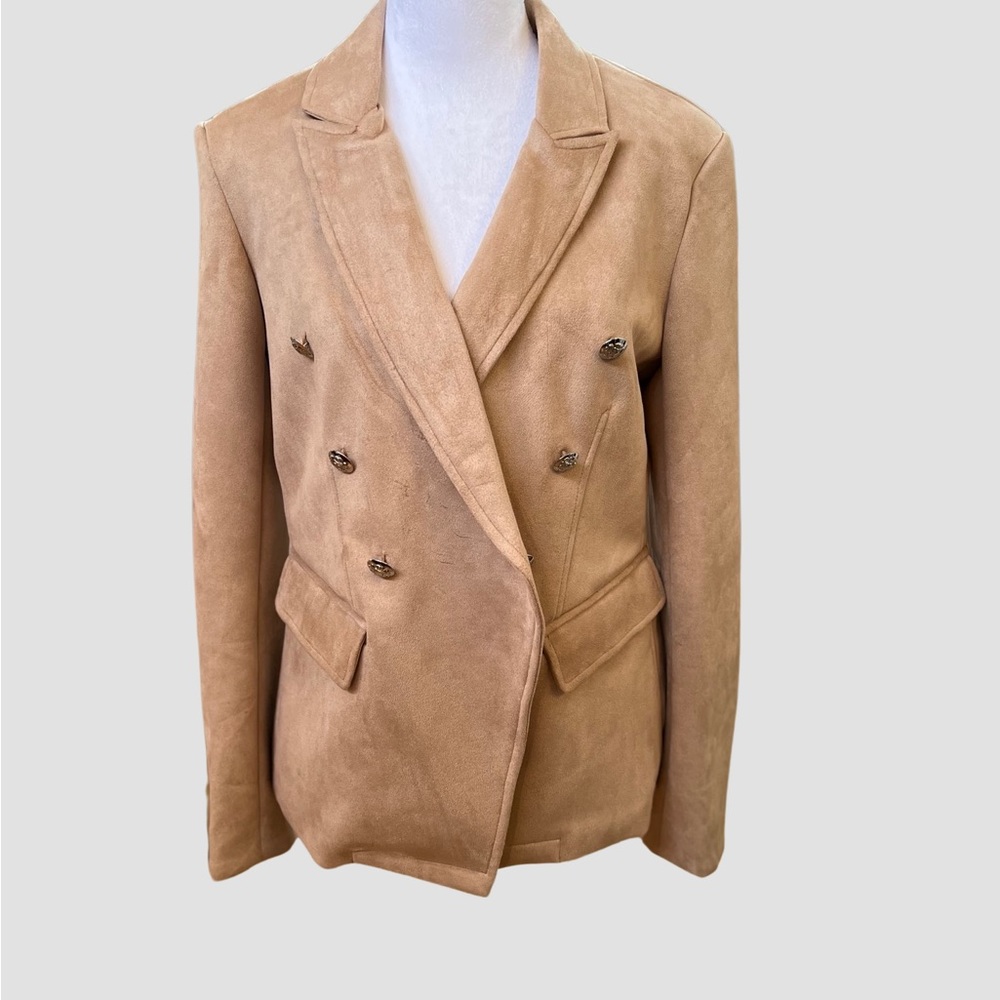 Tahari NWT faux leather jacket size 8